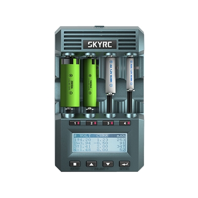 SkyRC Caricabatterie NC1500 Stilo /Ministilo AA AAA x4 - Negozio