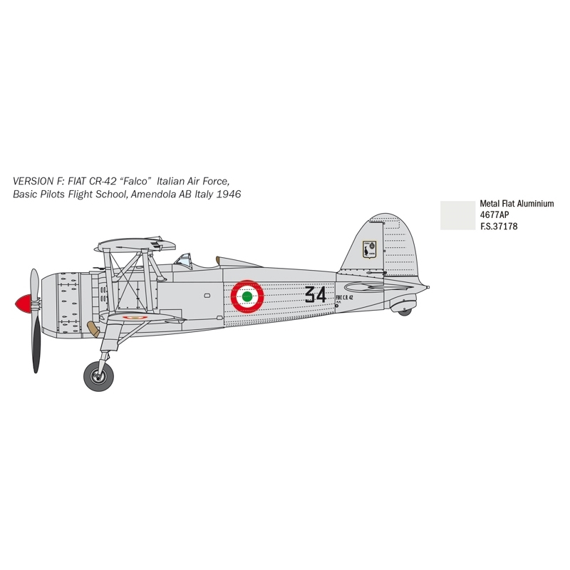 Modellismo aereo - Stavebnice Fiat CR 42