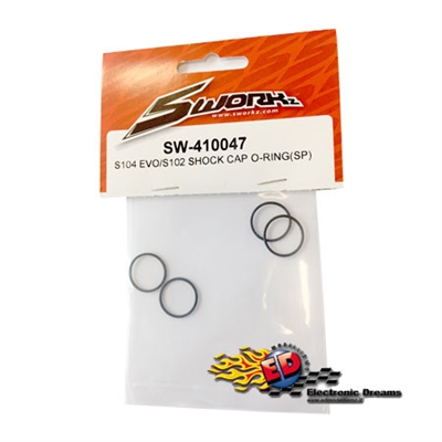 S-Workz S350 Shock Cap O-Ring (SP) (4) - SW410047